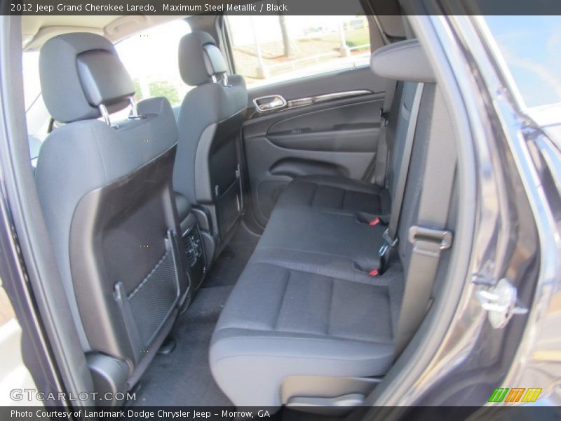 Maximum Steel Metallic / Black 2012 Jeep Grand Cherokee Laredo