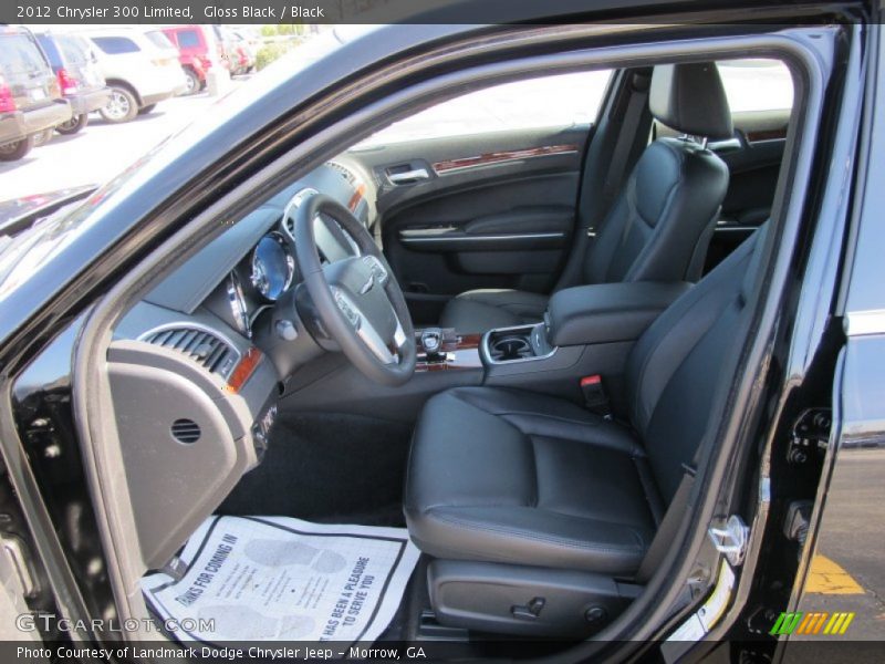 Gloss Black / Black 2012 Chrysler 300 Limited