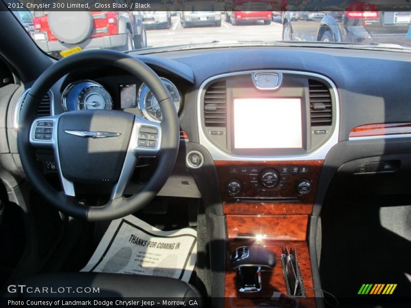 Gloss Black / Black 2012 Chrysler 300 Limited