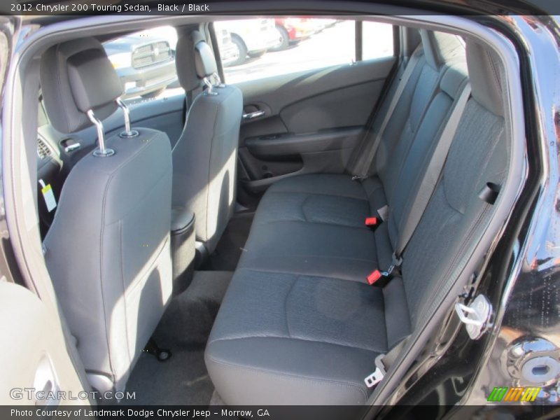 Black / Black 2012 Chrysler 200 Touring Sedan