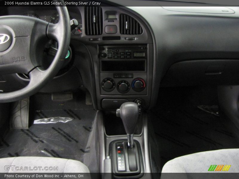 Sterling Silver / Gray 2006 Hyundai Elantra GLS Sedan