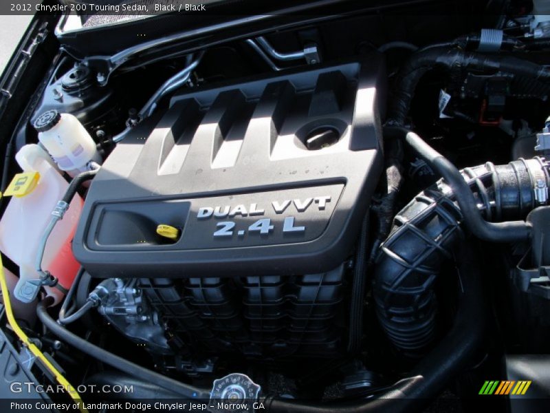 Black / Black 2012 Chrysler 200 Touring Sedan