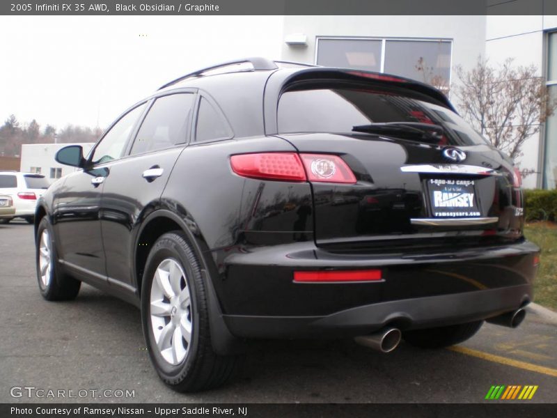 Black Obsidian / Graphite 2005 Infiniti FX 35 AWD