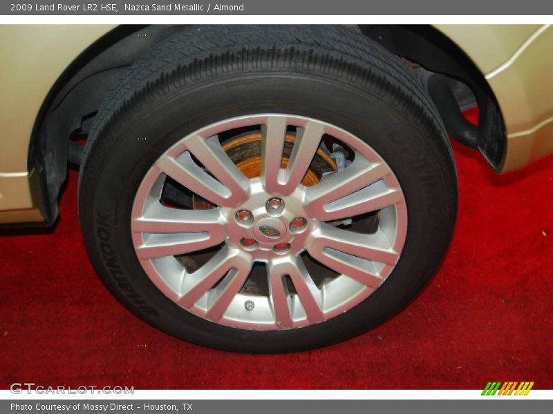 Nazca Sand Metallic / Almond 2009 Land Rover LR2 HSE