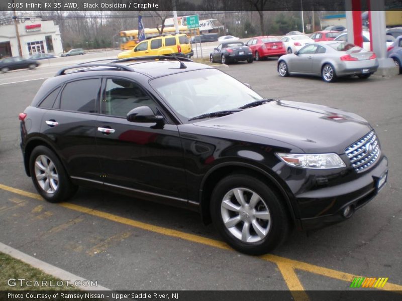 Black Obsidian / Graphite 2005 Infiniti FX 35 AWD