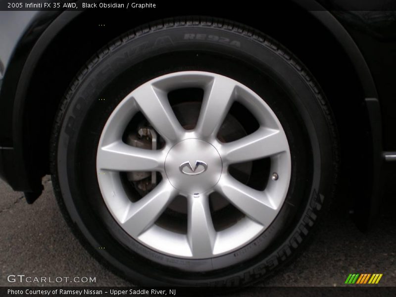 Black Obsidian / Graphite 2005 Infiniti FX 35 AWD