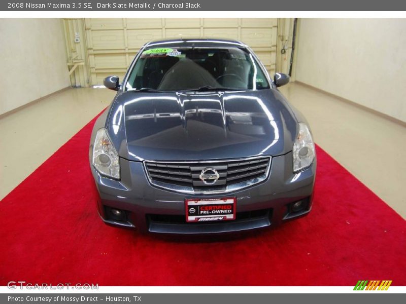 Dark Slate Metallic / Charcoal Black 2008 Nissan Maxima 3.5 SE