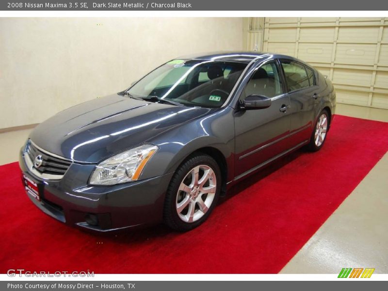 Dark Slate Metallic / Charcoal Black 2008 Nissan Maxima 3.5 SE