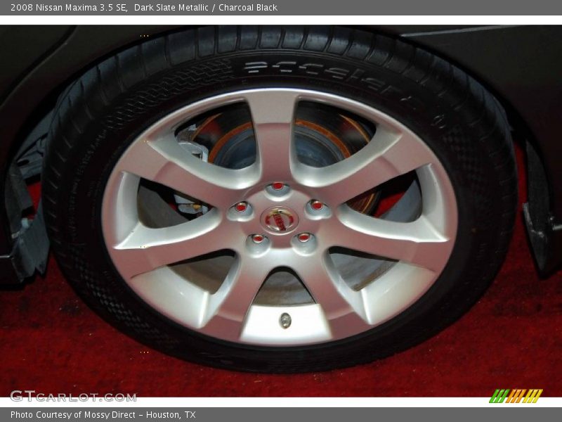 Dark Slate Metallic / Charcoal Black 2008 Nissan Maxima 3.5 SE