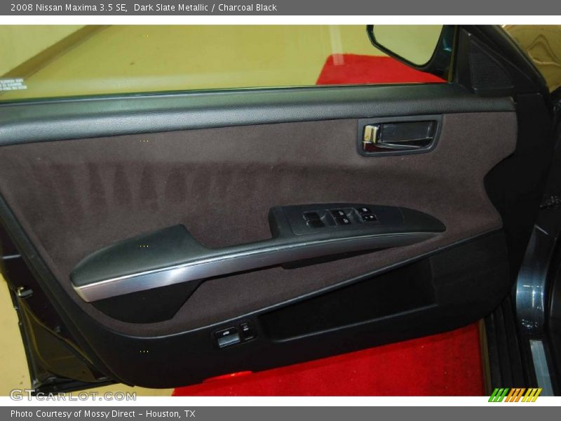 Dark Slate Metallic / Charcoal Black 2008 Nissan Maxima 3.5 SE