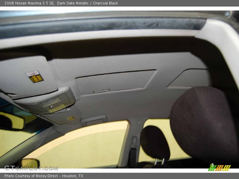 Dark Slate Metallic / Charcoal Black 2008 Nissan Maxima 3.5 SE