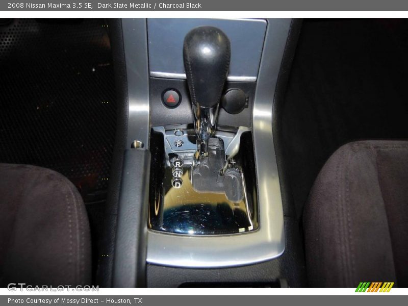 Dark Slate Metallic / Charcoal Black 2008 Nissan Maxima 3.5 SE