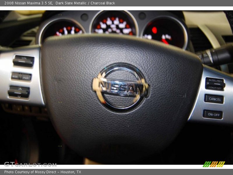 Dark Slate Metallic / Charcoal Black 2008 Nissan Maxima 3.5 SE