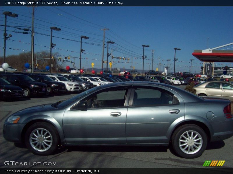 Silver Steel Metallic / Dark Slate Grey 2006 Dodge Stratus SXT Sedan