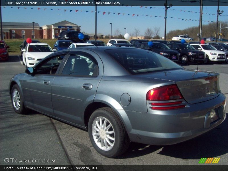 Silver Steel Metallic / Dark Slate Grey 2006 Dodge Stratus SXT Sedan