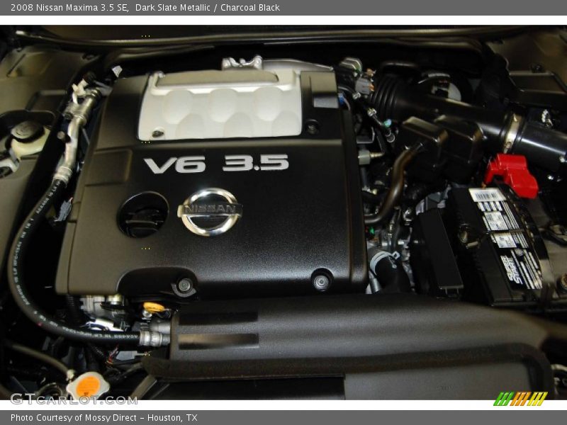 Dark Slate Metallic / Charcoal Black 2008 Nissan Maxima 3.5 SE