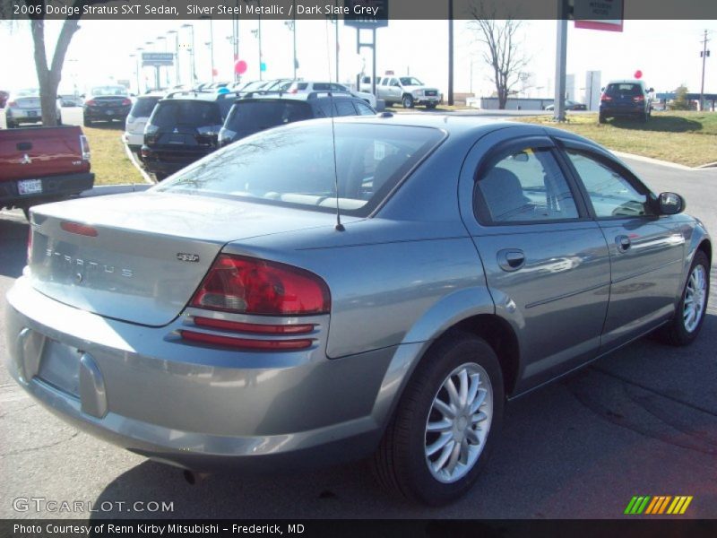 Silver Steel Metallic / Dark Slate Grey 2006 Dodge Stratus SXT Sedan