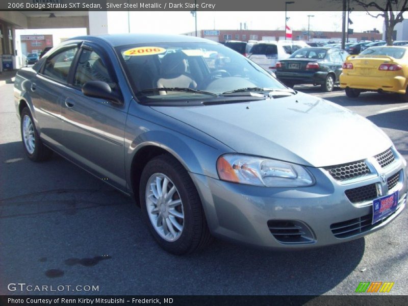 Silver Steel Metallic / Dark Slate Grey 2006 Dodge Stratus SXT Sedan