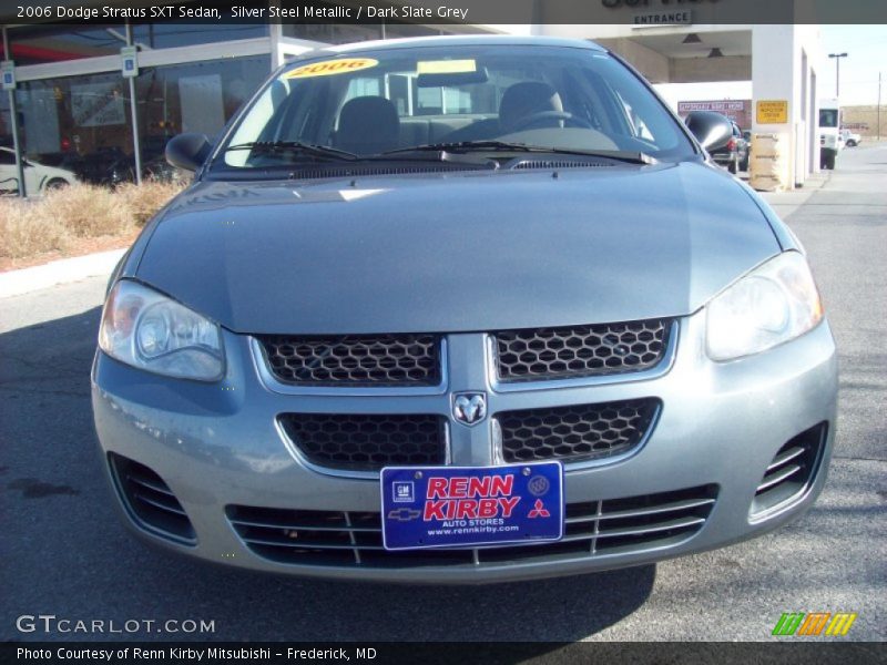 Silver Steel Metallic / Dark Slate Grey 2006 Dodge Stratus SXT Sedan