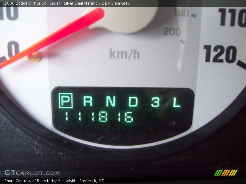Silver Steel Metallic / Dark Slate Grey 2006 Dodge Stratus SXT Sedan