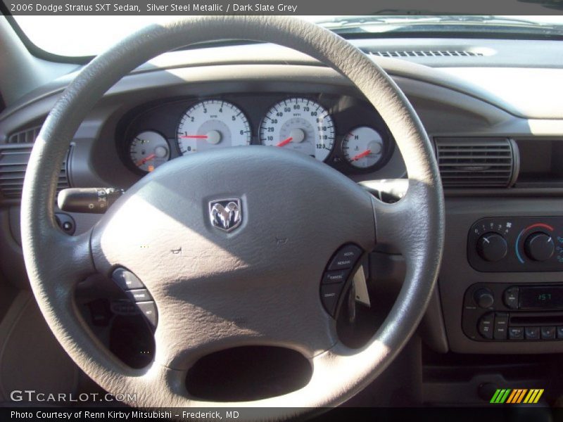 Silver Steel Metallic / Dark Slate Grey 2006 Dodge Stratus SXT Sedan
