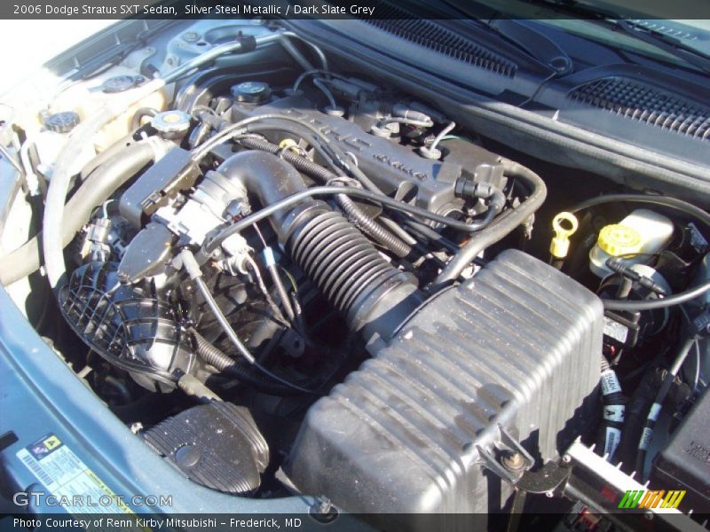 Silver Steel Metallic / Dark Slate Grey 2006 Dodge Stratus SXT Sedan