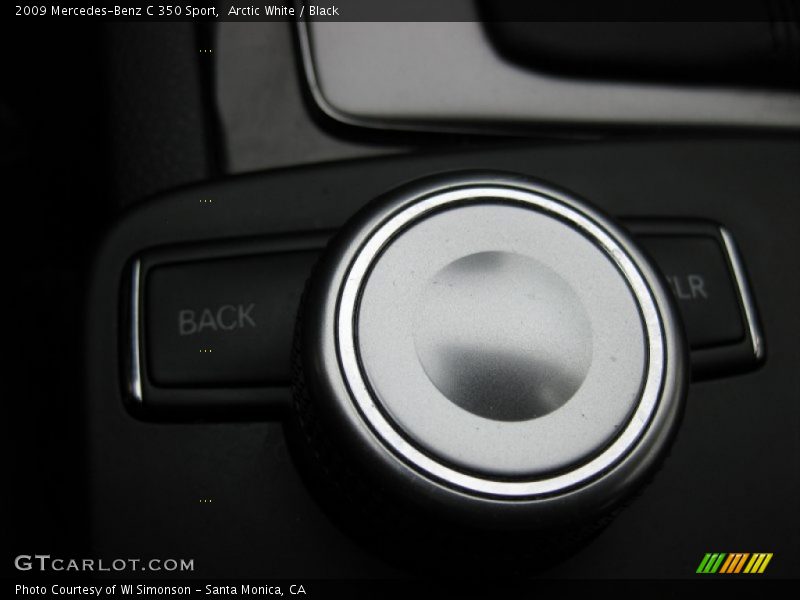 Arctic White / Black 2009 Mercedes-Benz C 350 Sport