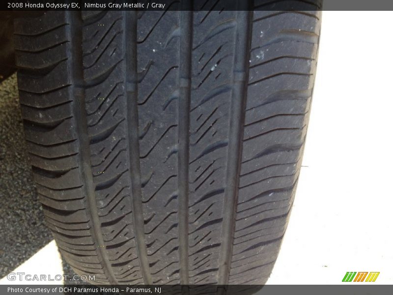 Nimbus Gray Metallic / Gray 2008 Honda Odyssey EX