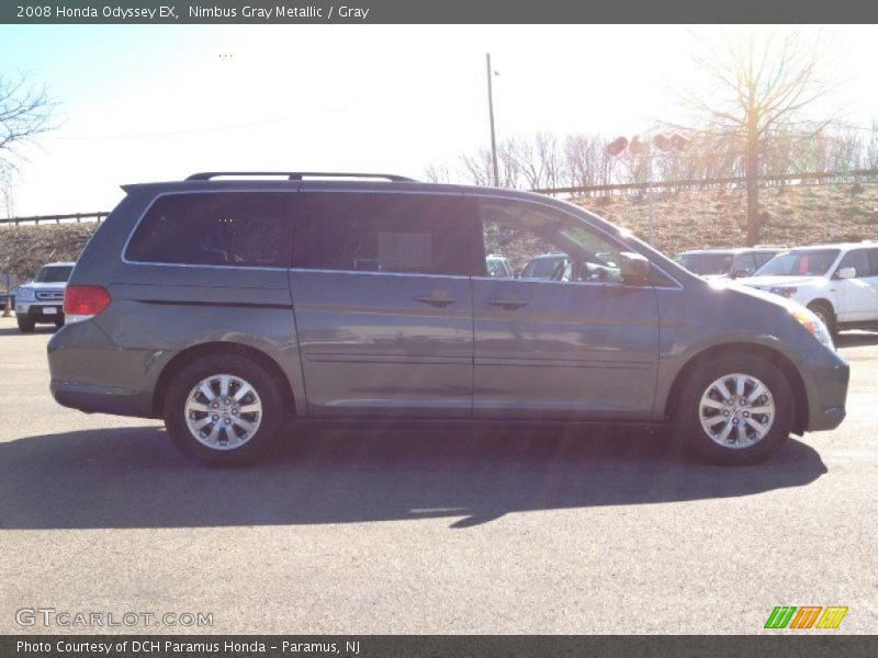 Nimbus Gray Metallic / Gray 2008 Honda Odyssey EX