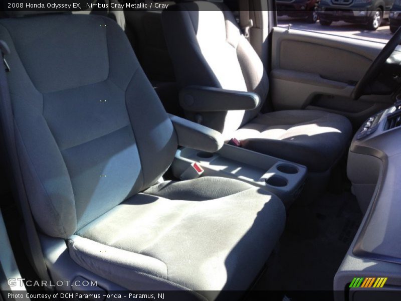 Nimbus Gray Metallic / Gray 2008 Honda Odyssey EX
