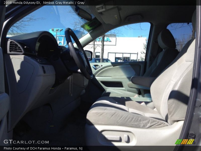 Nimbus Gray Metallic / Gray 2008 Honda Odyssey EX