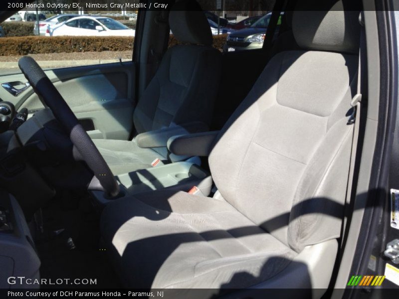 Nimbus Gray Metallic / Gray 2008 Honda Odyssey EX