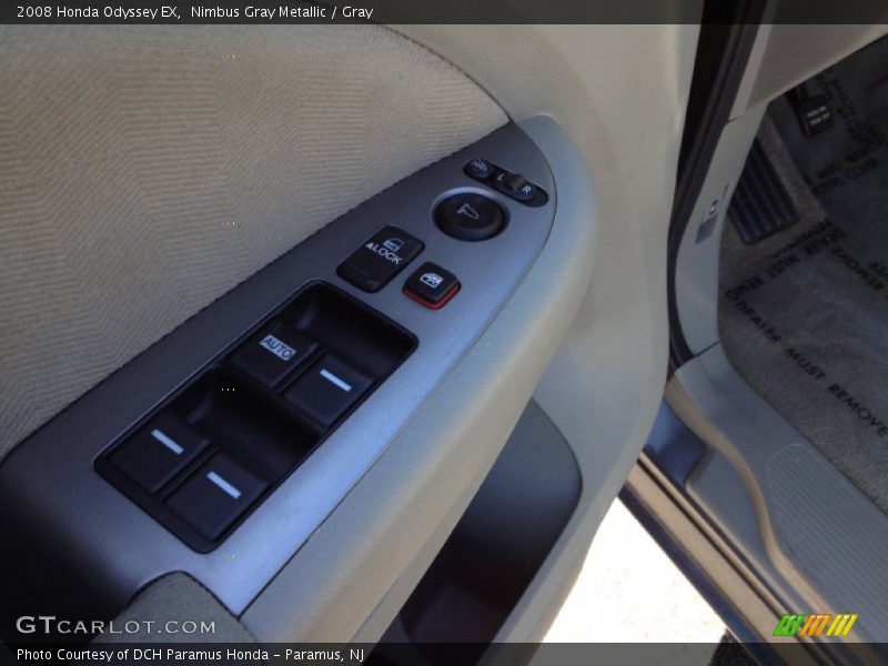 Nimbus Gray Metallic / Gray 2008 Honda Odyssey EX