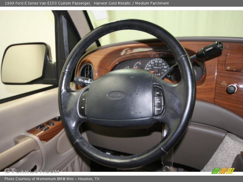 Harvest Gold Metallic / Medium Parchment 1999 Ford E Series Van E150 Custom Passenger