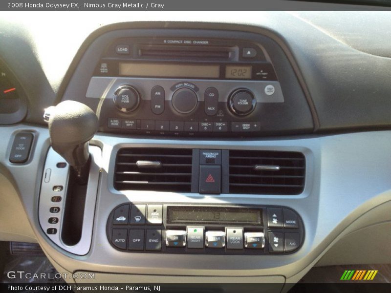 Nimbus Gray Metallic / Gray 2008 Honda Odyssey EX