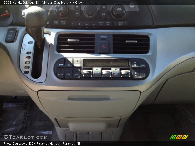 Nimbus Gray Metallic / Gray 2008 Honda Odyssey EX
