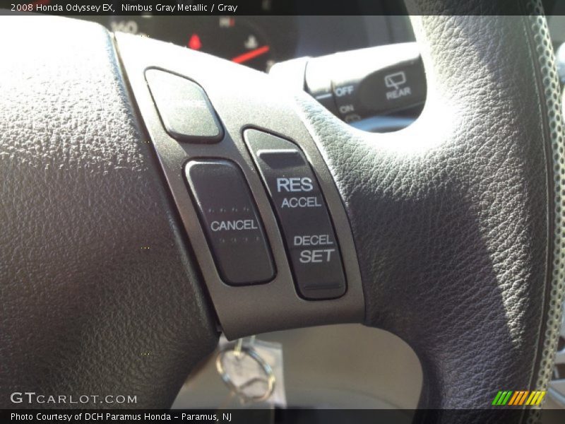 Nimbus Gray Metallic / Gray 2008 Honda Odyssey EX