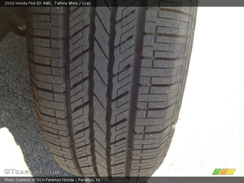 Taffeta White / Gray 2009 Honda Pilot EX 4WD