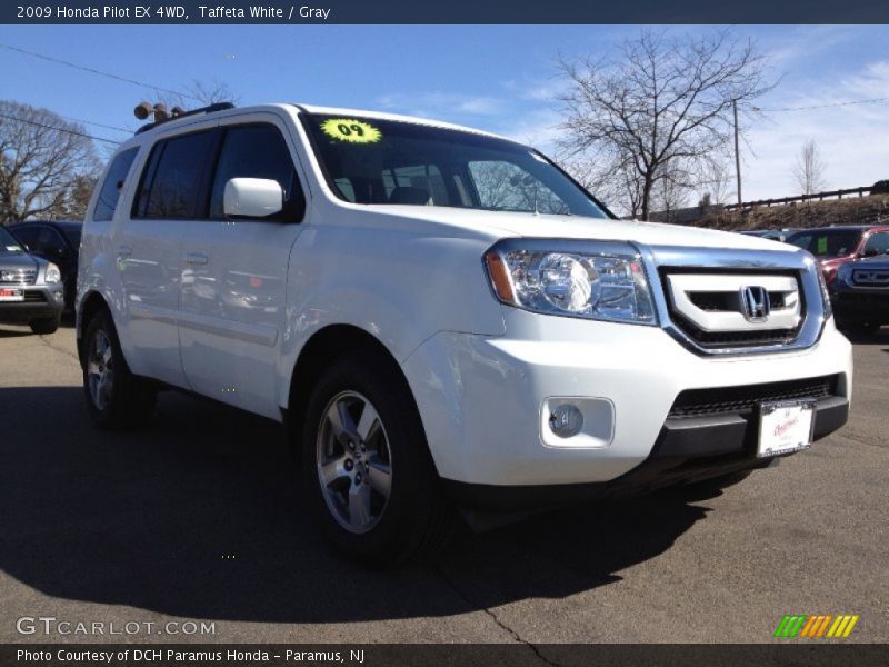Taffeta White / Gray 2009 Honda Pilot EX 4WD