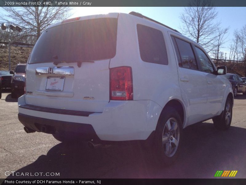 Taffeta White / Gray 2009 Honda Pilot EX 4WD