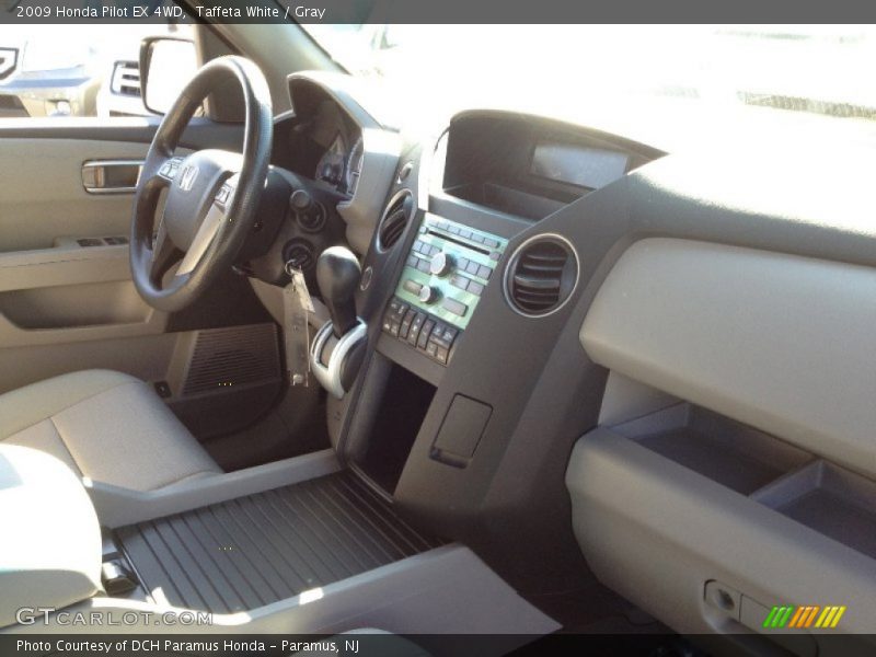 Taffeta White / Gray 2009 Honda Pilot EX 4WD
