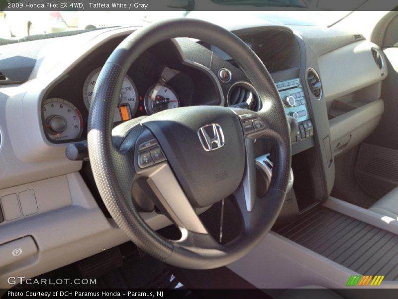 Taffeta White / Gray 2009 Honda Pilot EX 4WD