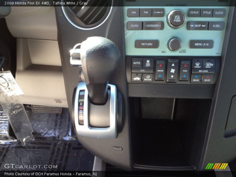 Taffeta White / Gray 2009 Honda Pilot EX 4WD