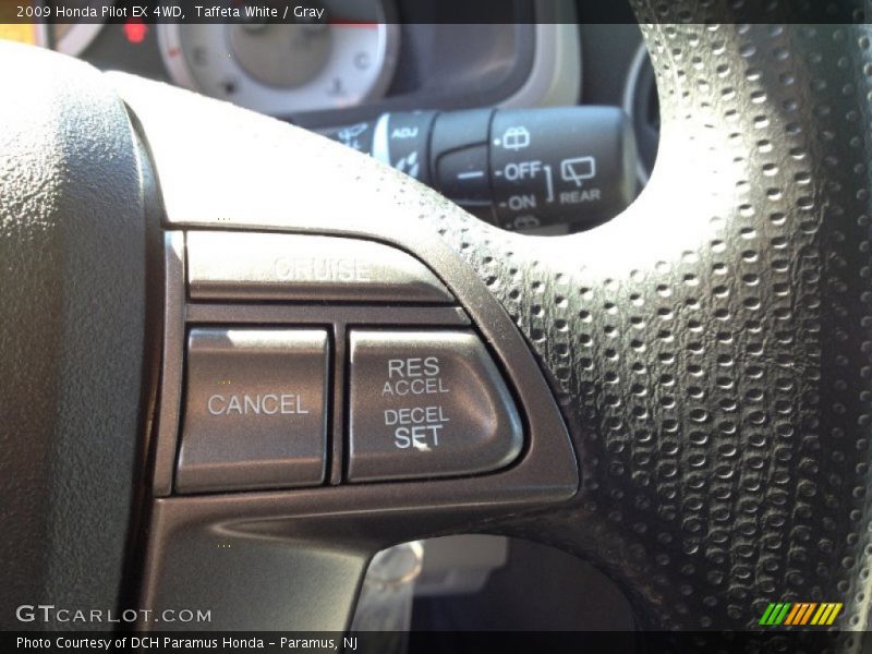 Taffeta White / Gray 2009 Honda Pilot EX 4WD