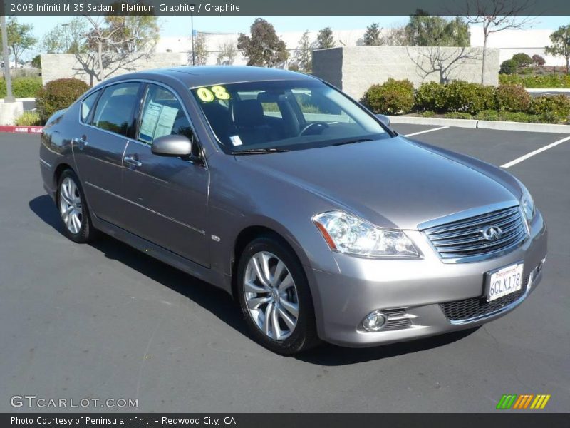 Platinum Graphite / Graphite 2008 Infiniti M 35 Sedan