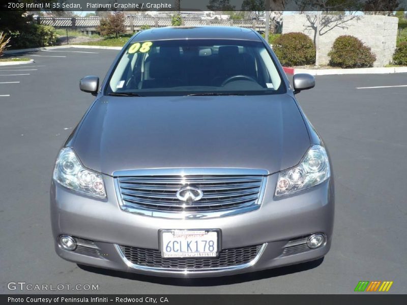 Platinum Graphite / Graphite 2008 Infiniti M 35 Sedan