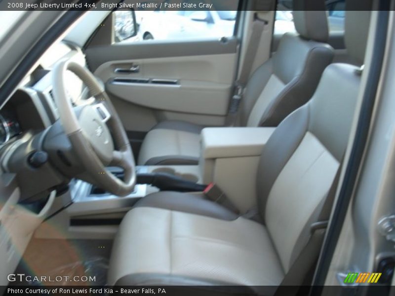 Bright Silver Metallic / Pastel Slate Gray 2008 Jeep Liberty Limited 4x4