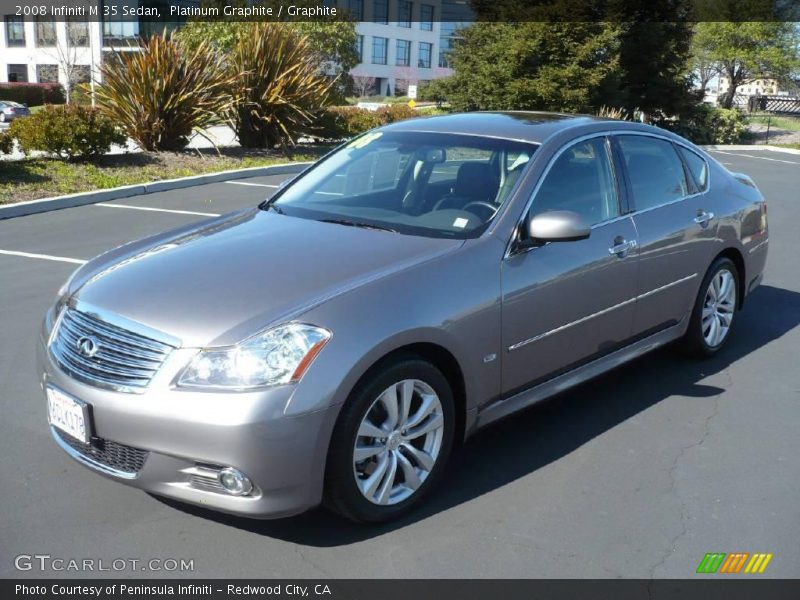Platinum Graphite / Graphite 2008 Infiniti M 35 Sedan