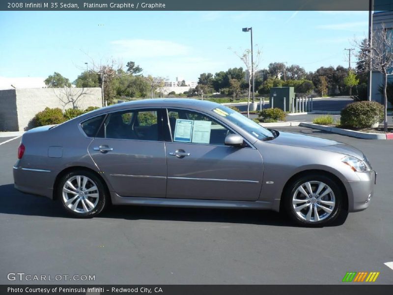 Platinum Graphite / Graphite 2008 Infiniti M 35 Sedan