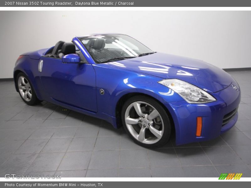 Daytona Blue Metallic / Charcoal 2007 Nissan 350Z Touring Roadster